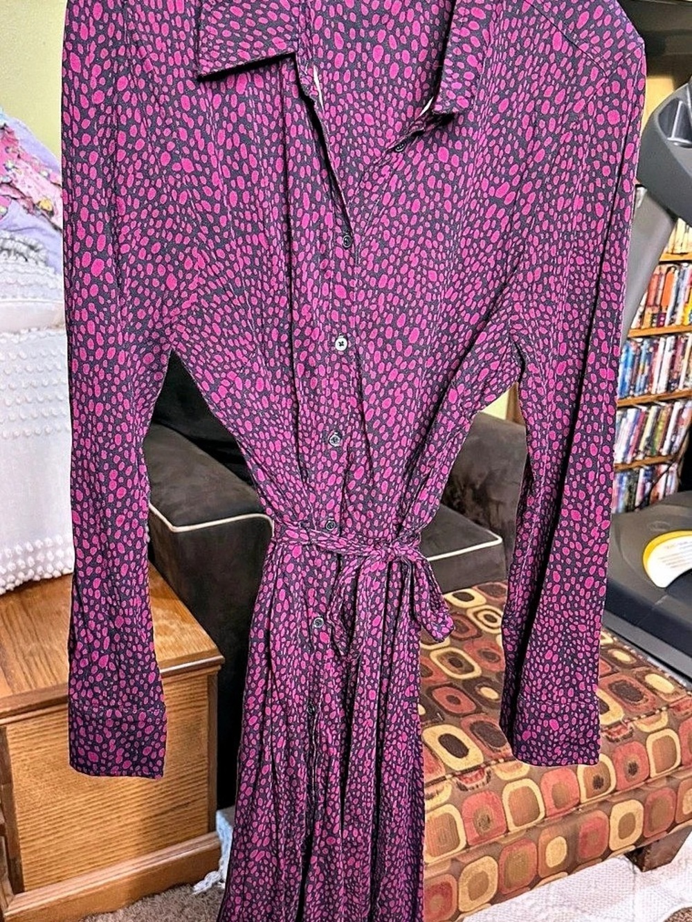 Boden Jessie Jersey Shirt Dress size 16-18 - Picture 4 of 6